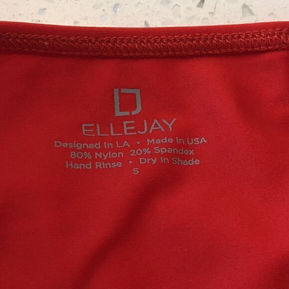 NEW Revolve Ellejay Diane Bikini Bottom in Cherry Size Small New in Package - Picture 4 of 6